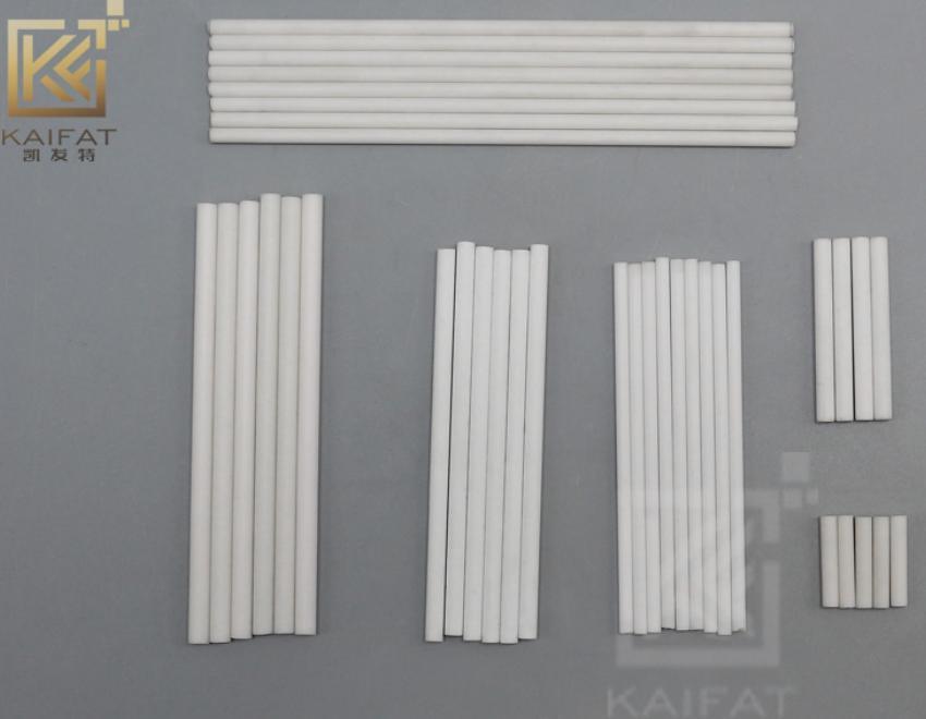 Manufacturer Precision Customerization Round Wear-Resistant Anti-Corrosion & High Temperature Heat-Treatment Sintering Insulation Alumina Ceramic Rods Sticks