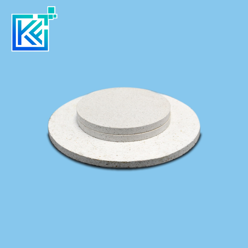 Manufacturer Customization Precision Wear-Resistant High Temperature Heat-Treatmentresistant Anti-Corrosion Insulation Round Corundum Mullite Plate Substrate