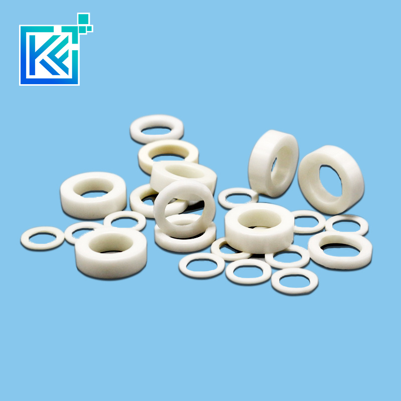 Manufacturer Customerization Wear-Resistant Anti-Corrosion High Temperature Insulation Heat-Treatment Zirconium Oxide Round Zirconia Ceramic Bearing Rings