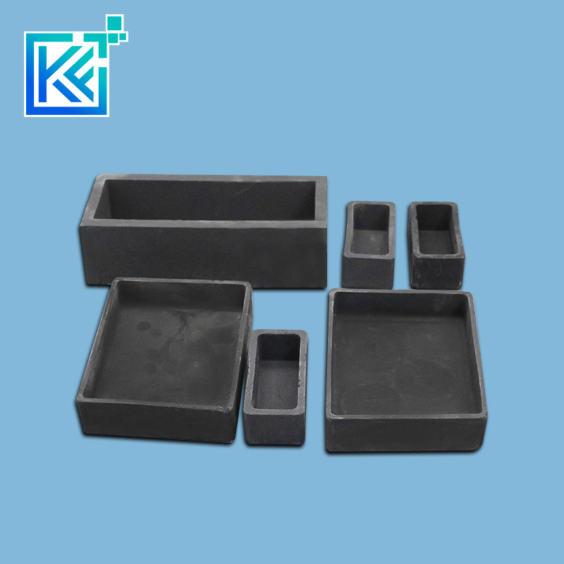 Manufacturer Customerization Wear-Resistant Anti-Corrosion High Temperature Insulation Heat-Treatment Square Rectangular Silicon Nitride Ceramic Crucibles