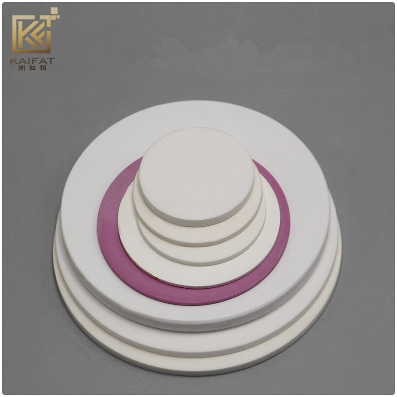 Manufacturer Customerization Wear-Resistant Anti-Corrosion High Temperature Insulation Heat-Treatment Zirconium Oxide Round Zirconia Ceramic Plates Substrates