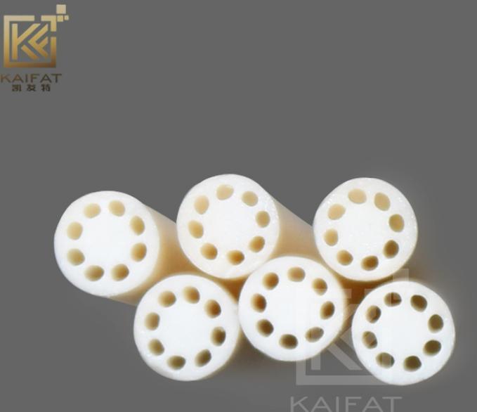 Manufacturer Customization Wear-Resistant Anti-Corrosion Insulation Heat-Treatment Sintering Refractory Multi-Bore Boron Nitride Ceramic Pipes Tubes