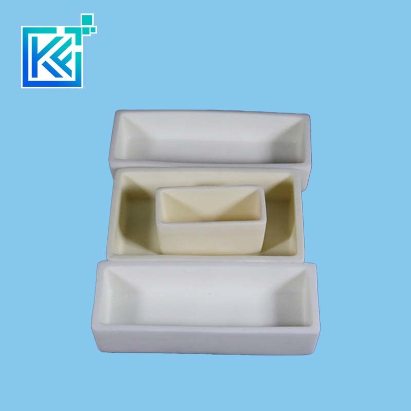 Manufacturer Customerization Wear-Resistant Anti-Corrosion High Temperature Heat-Treatment Insulation Sintering Square Rectangular Alumina Ceramic Crucibles