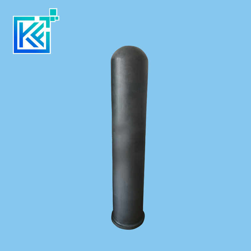 Manufacturer Precision Customerization High Temperature Resistance Silicon Nitride Ceramic Heater Protection Tube for Aluminum Low Pressure Casting