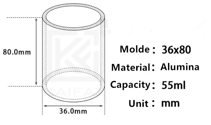 Manufacturer Customization Wear-Resistant High Temperature Anti-Corrosion Insulation Refractory Heat-Treatment Cylindrical Titanium Oxide Ceramic Crucibles