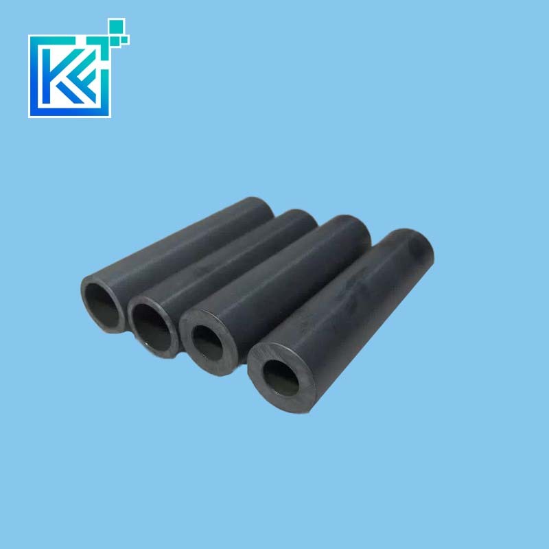 Manufacturer Precision Customization Wear-Resistant Anti-Corrosion Insulation Silicon Nitride Industrial Ceramic Mechanical Tubes Axle Shaft Sleeves