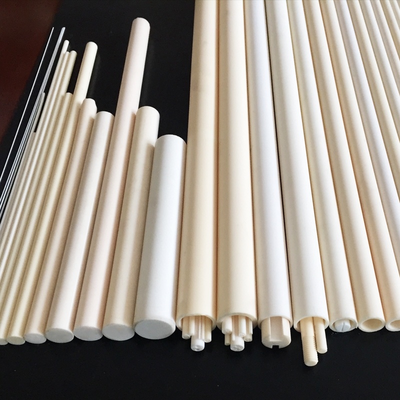 Manufacturer Customerization Wear-Resistant Anti-Corrosion Heat-Treatment Mechanical MGO Cylindrical Magnesia Industrial Ceramic Tubes Pipes