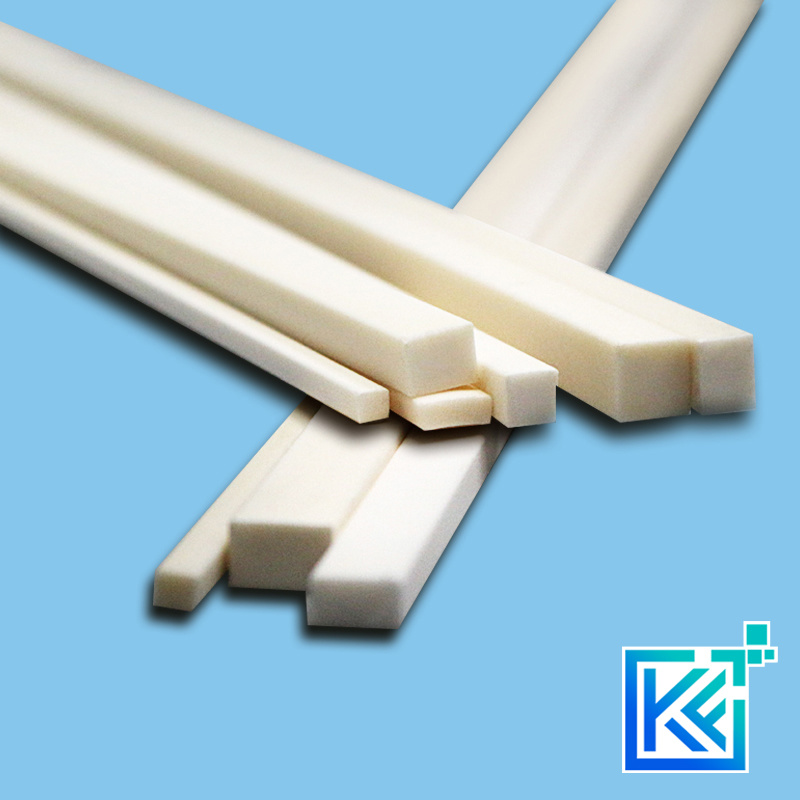 Manufacturer Precision Customerization Square 99% Wear-Resistant Anti-Corrosion Insulation & High Temperature Sintering Alumina Ceramic Bars Rods Sticks