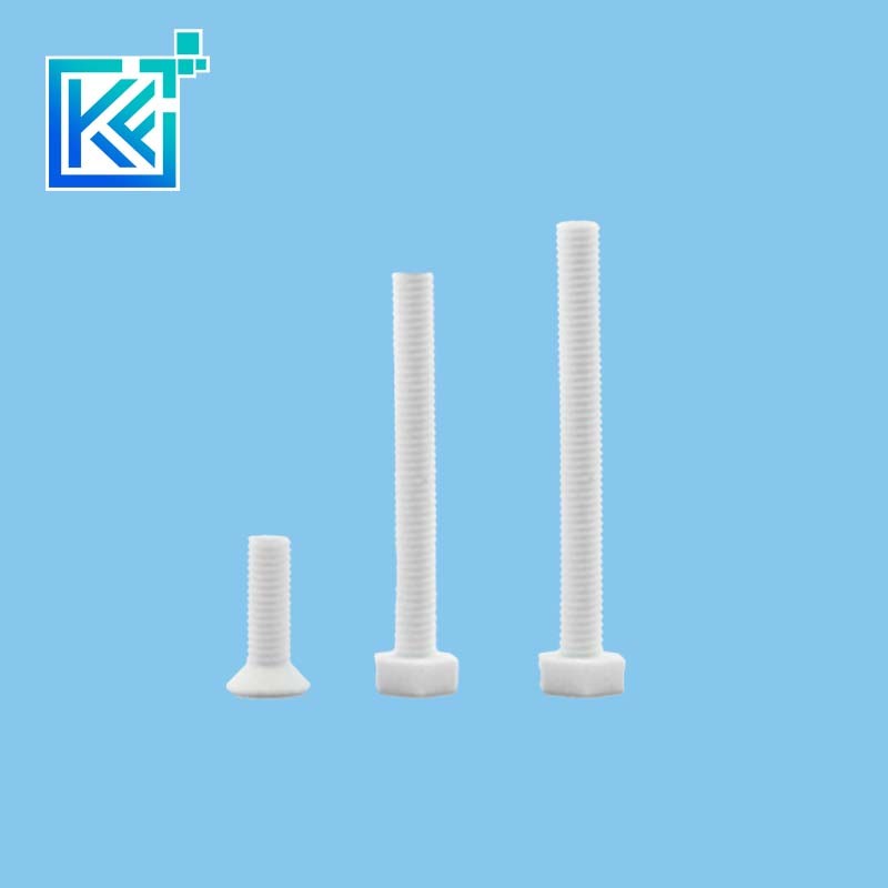 Manufacturer Customization Wear-Resistant High Temperature Anti-Corrosion Insulation Heat-Treatment Refractory Macor Ceramic Industrial Screws Fasteners