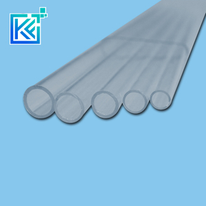 Manufacturer Customerization Wear-Resistant Anti-Corrosion High Temperature Heat-Treatment Insulation Labware Long Single-Bore Quartz Glass Tubes Pipes