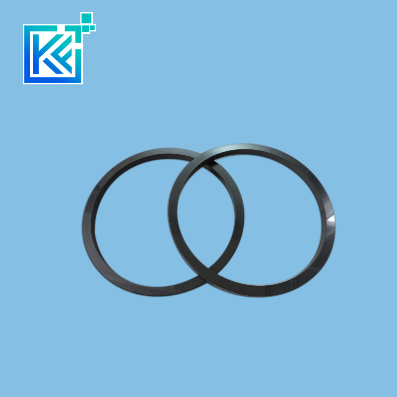 Silicon Carbide Ceramic Mechanical Ring Sealing Ring Highly Aggressive Fluids Insulating Ring with Thermal Conductivity