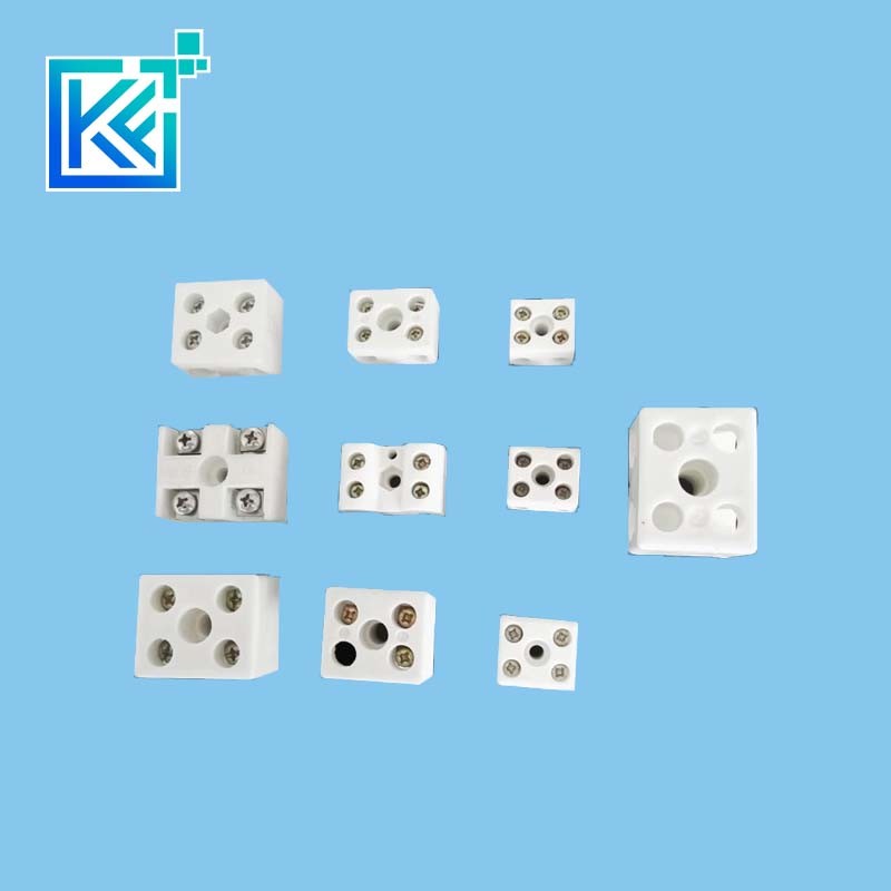 Manufacturer Customerization Wear-Resistant Anti-Corrosion Refractory Insulator Alumina Electrical Ceramic Wiring Terminal Amphenol Connector