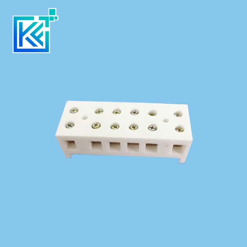 Manufacturer Customerization Wear-Resistant Anti-Corrosion Refractory Insulator Alumina Electrical Ceramic Wiring Terminal Amphenol Connector