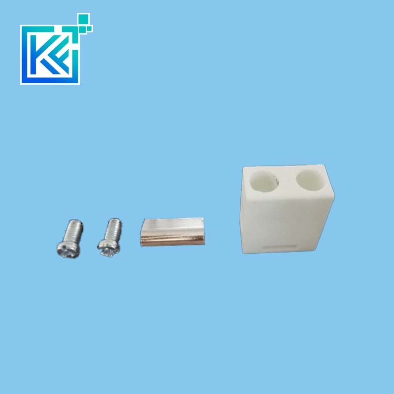 Manufacturer Customization Wear-Resistant Anti-Corrosion Refractory Insulator Zirconia Electrical Ceramic Wiring Terminal Amphenol Connector