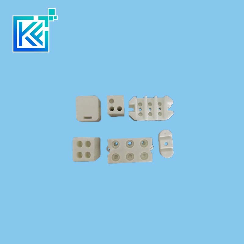 Factory Customization Wear-Resistant Anti-Corrosion Refractory Insulator Zirconia Electrical Ceramic Wiring Terminal Amphenol Connector