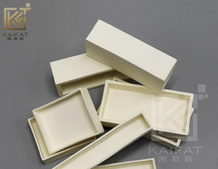 Manufacturer Wear-Resistant Anti-Corrosion High Temperature Insulation Heat-Treatment Sintering Melting Evaporation Square Zirconia Industrial Ceramic Crucibles