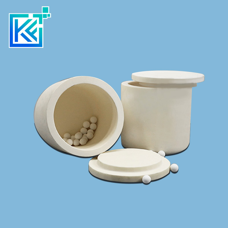 Manufacturer Customerization Wear-Resistant Anti-Corrosion High Temperature Refractory Insulation Aluminium Oxide Rond Alumina Ceramic Tank for Grinding