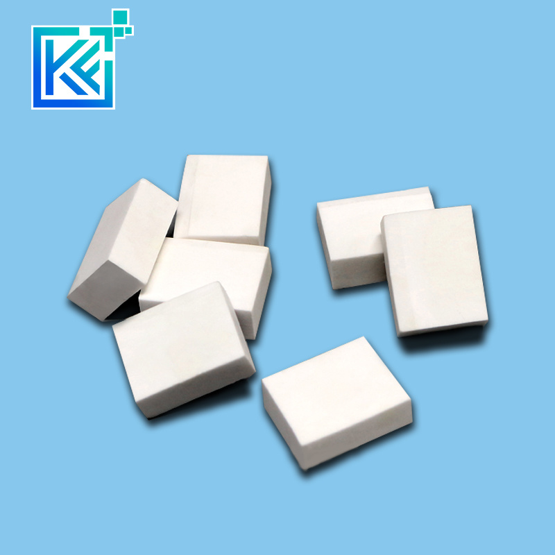 Manufacturer Customerization Wear-Resistant Anti-Corrosion High Temperature Heat-Treatment Magnesium Oxide Squre Rectangular Magnesia Ceramic Plates Substrates