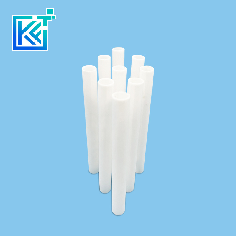 Manufacturer Customization Wear-Resistant Anti-Corrosion Heat-Treatment Insulation Metallurgy Sintering Single-Bore Quartz Ceramic Pipes Tubes