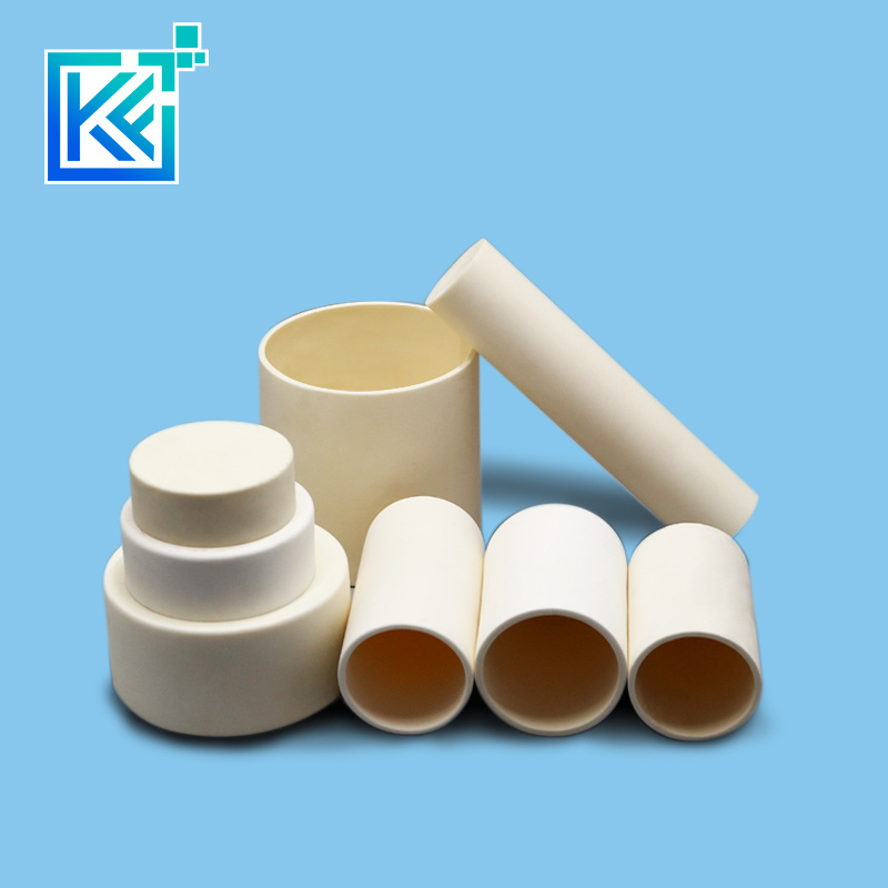 Manufacturer Customization Wear-Resistant High Temperature Anti-Corrosion Insulation Refractory Cerium Oxide Evaporation Cylindrical Ceria Ceramic Crucibles