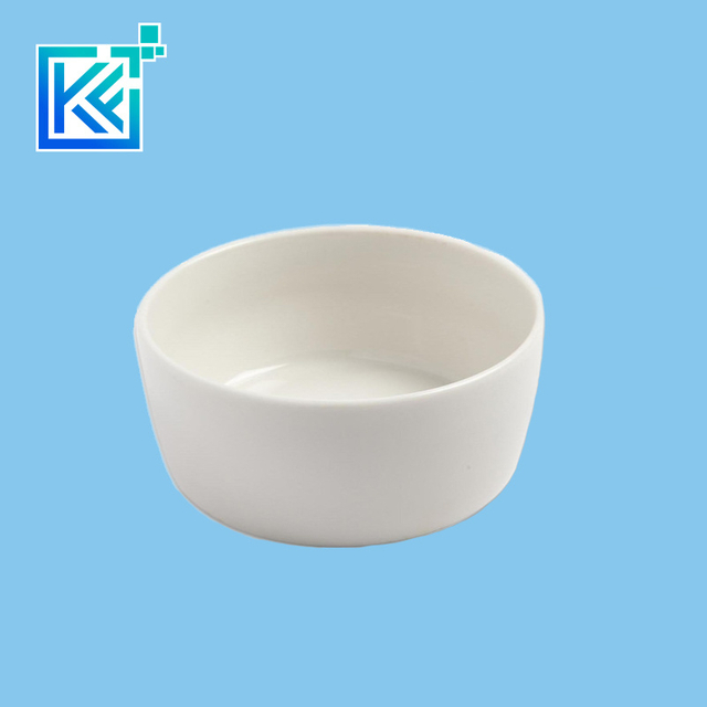 Manufacturer Precision Customerization Chemical-Porcelain Combustion Rounded Bottom Capsule Alumina Low Form Crucible