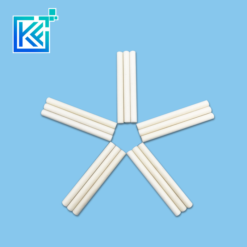 Manufacturer Customerization Wear-Resistant Anti-Corrosion High Temperature Refractory Insulation Sintering Round Alumina Industrial Ceramic Solid Rods Sticks