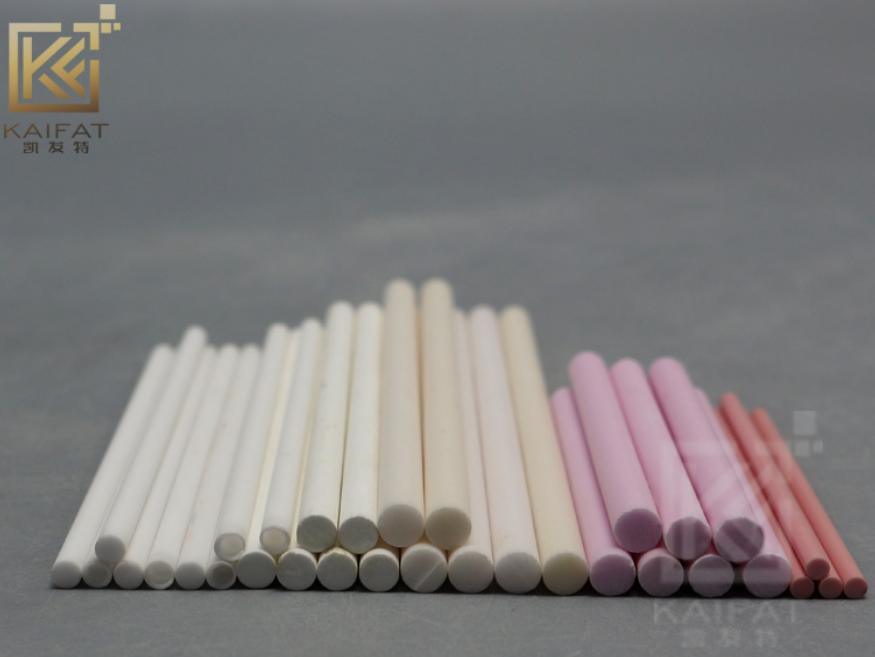 Manufacturer Customerization Wear-Resistant Anti-Corrosion High Temperature Refractory Insulation Sintering Round Alumina Industrial Ceramic Solid Rods Sticks