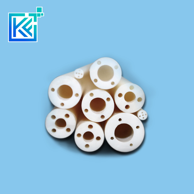 Manufacturer Customerization Wear-Resistant Anti-Corrosion High Temperature Hot-Treatment Y2o3 Yttrium Oxide Multi-Hole Round Yttria Ceramic Tubes Pipes