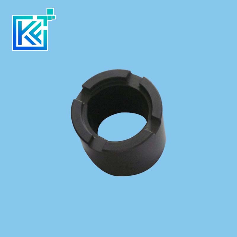 Manufacturer Customization Wear-Resistant Anti-Corrosion Insulation Heat-Treatment Non-Standard Silicon Nitride Industrial Ceramic Mechanical Flange