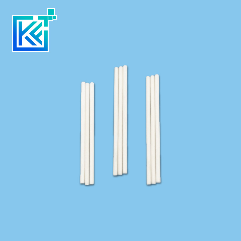 Manufacturer Customerization Wear-Resistant Anti-Corrosion High Temperature Refractory Insulation Sintering Thin Alumina Industrial Ceramic Solid Rods Sticks