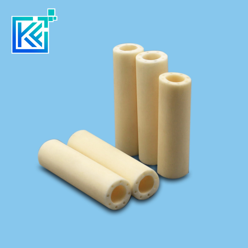 Manufacturer Customerization Nine-Bore Wear-Resistant Anti-Corrosion High Temperature Heat-Treatment Aluminium Oxide Round Alumina Ceramic Valves Pipes Tubes