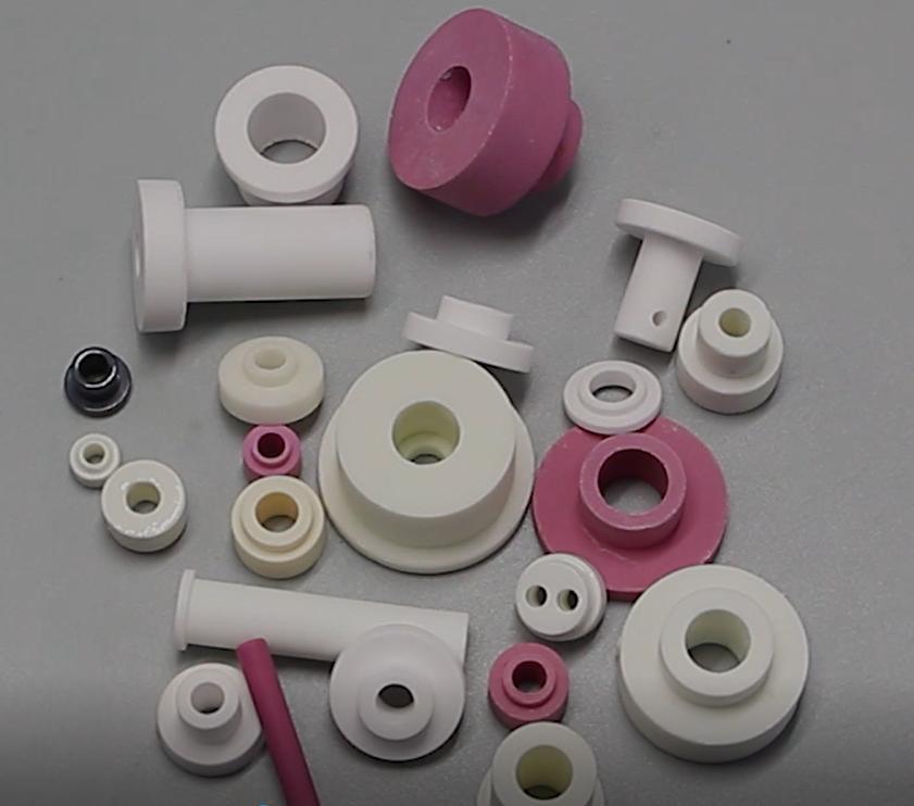 Manufacturer Customization Wear-Resistant Anti-Corrosion Insulator Heat-Dissipation Alumina Industrial Ceramic Structure Connectors Tubes Fasteners