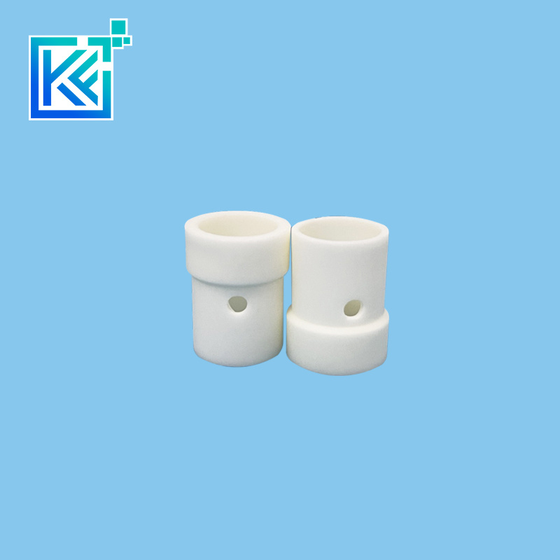 Manufacturer Customization Wear-Resistant Anti-Corrosion Insulator Heat-Treatment Refractory Macor Industrial Ceramic Structure Parts Nozzle Bushing