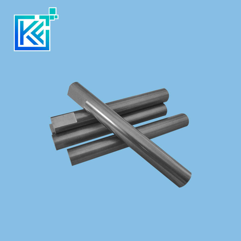 Manufacturer Precision Customerization High Temperature Resistance Thermal Shock Resistance Wear-Resistance Silicon Carbide Ceramic Rod for Testing Equipment.