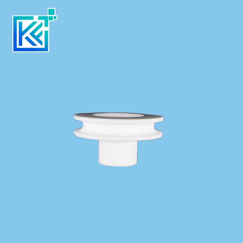Manufacturer Customization Wear-Resistant High Temperature Anti-Corrosion Insulation Heat-Treatment Refractory Round Non-Standard Alumina Ceramic Flange
