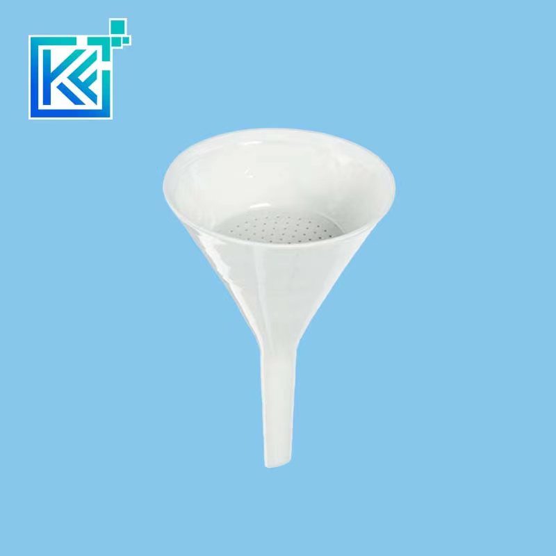 Manufacturer Precision Customerization High Temperature Resistance Thermal Shock Resistance Corrosion Resistance Hirsch Funnel with Fixed Perforated Plate