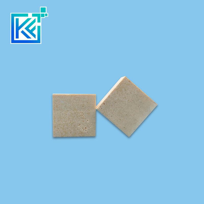 Manufacturer Customization Wear-Resistant Anti-Corrosion Insulation Refractory Cerium Oxide Square Ceria Industrial Ceramic Boards Substrates Bricks Plates