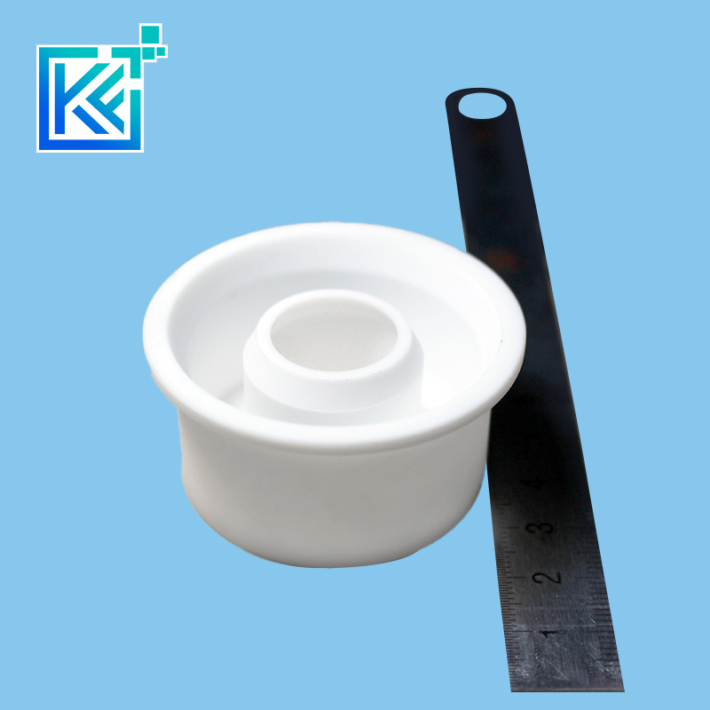 Manufacturer Customization Wear-Resistant Anti-Corrosion Heat-Treatment Mechanical MGO Magnesia Ceramic Structure Components Flanges