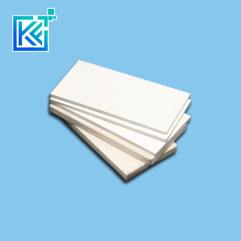 Manufacturer Customerization Wear-Resistant Anti-Corrosion High Temperature Heat-Treatment Magnesium Oxide Squre Rectangular Magnesia Ceramic Plates Substrates