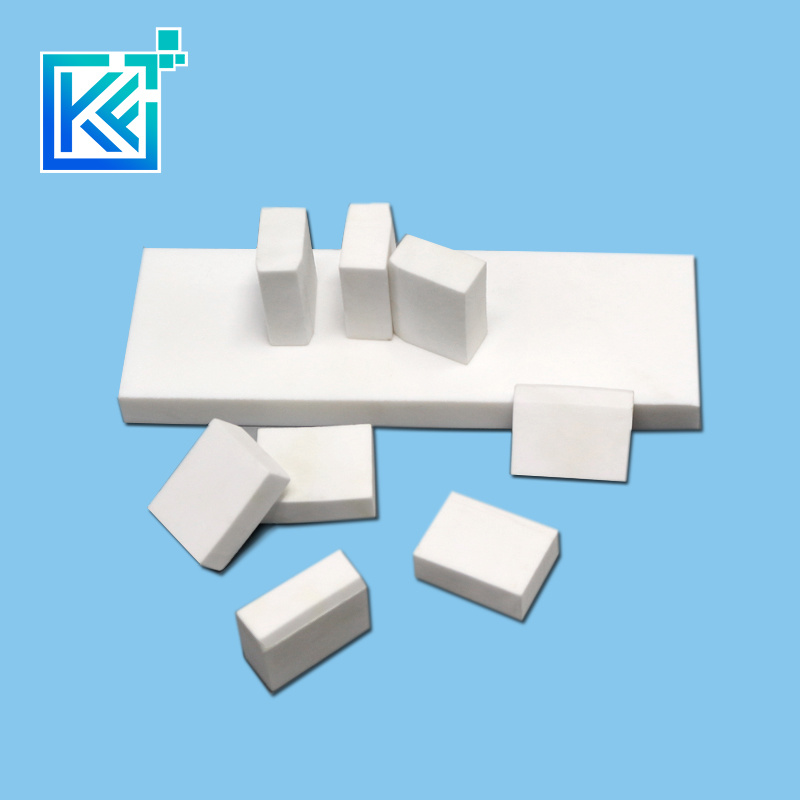 Manufacturer Customerization Wear-Resistant Anti-Corrosion High Temperature Heat-Treatment Magnesium Oxide Squre Rectangular Magnesia Ceramic Plates Substrates