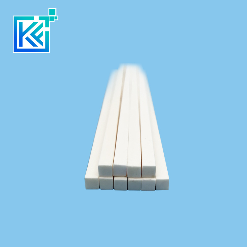 Manufacturer Customerization Wear-Resistant Anti-Corrosion High Temperature Refractory Insulation Square Alumina Ceramic Solid Rods Sticks