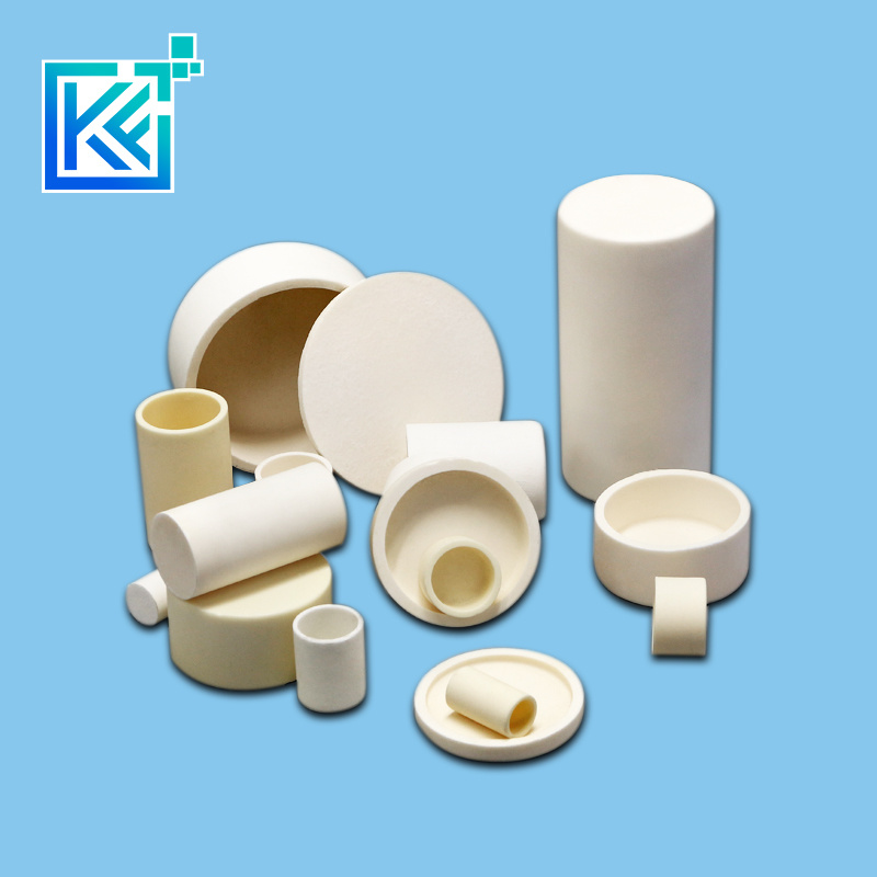 Manufacturer Customization Wear-Resistant High Temperature Anti-Corrosion Insulation Refractory Cerium Oxide Evaporation Cylindrical Ceria Ceramic Crucibles