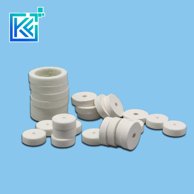 Manufacturer Customerization Wear-Resistant Anti-Corrosion High Temperature Insulation Heat-Treatment Aluminium Oxide Round Alumina Ceramic Bearing Rings