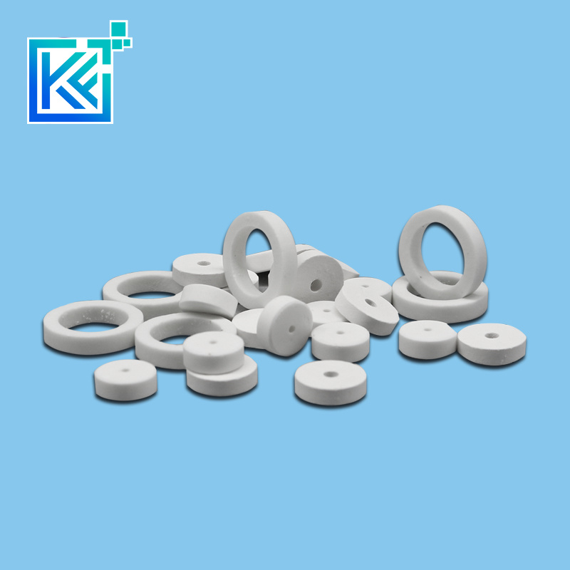 Manufacturer Customerization Wear-Resistant Anti-Corrosion High Temperature Insulation Heat-Treatment Aluminium Oxide Round Alumina Ceramic Bearing Rings