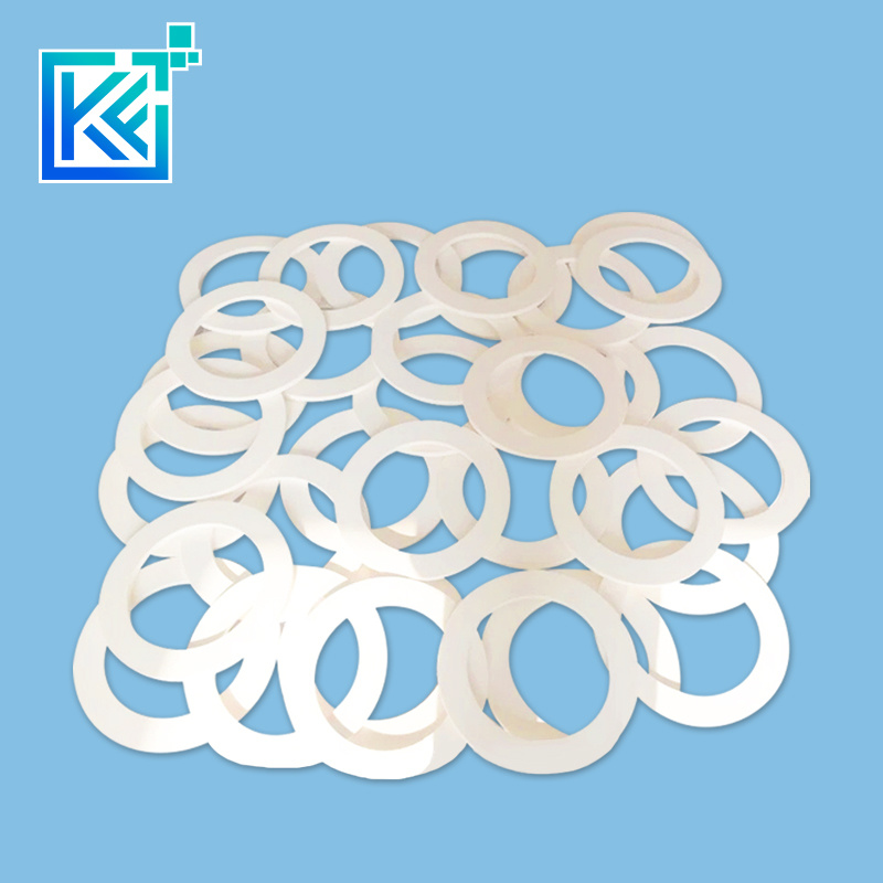 Manufacturer Customerization Wear-Resistant Anti-Corrosion Insulation Heat-Treatment Sintering Refractory Round Boron Nitride Ceramic Bearing Rings