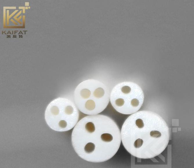 Manufacturer Customerization Wear-Resistant Anti-Corrosion High Temperature Hot-Treatment Y2o3 Yttrium Oxide Multi-Hole Round Yttria Ceramic Tubes Pipes