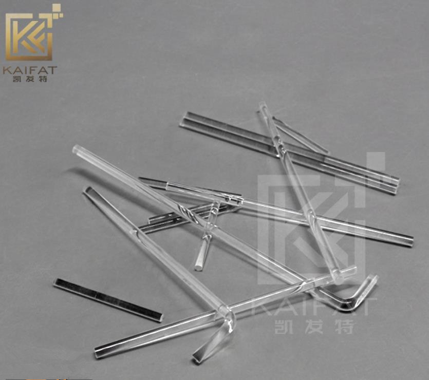 Manufacturer Customerization Round Wear-Resistant Anti-Corrosion High Temperature Heat-Treatmen Insulation Labware Quartz Glass Sticks Rods