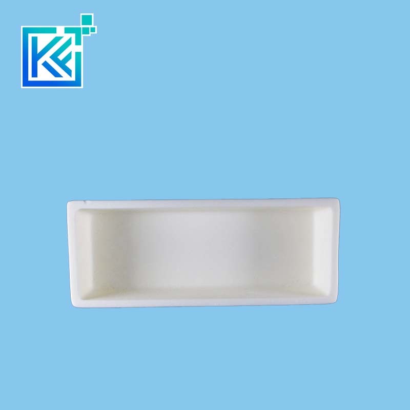 Manufacturer Customerization Wear-Resistant Anti-Corrosion Heat-Treatment Sintering Magnesium Refractory Rectangular Magnesia Ceramic Crucibles