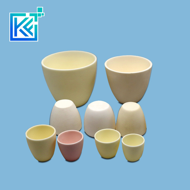 Manufacturer Customerization Wear-Resistant Anti-Corrosion High Temperature Refractory Insulation Evaporation Round Arc Cylindrical Alumina Ceramic Crucibles