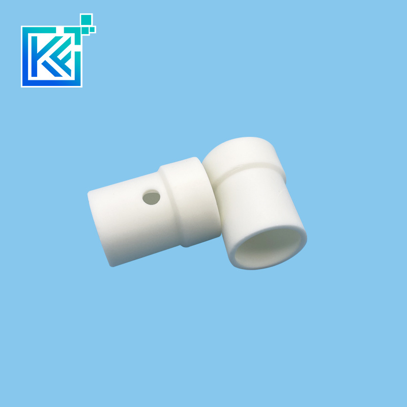 Manufacturer Customization Wear-Resistant Anti-Corrosion Insulator Heat-Treatment Refractory Macor Industrial Ceramic Structure Parts Nozzle Bushing